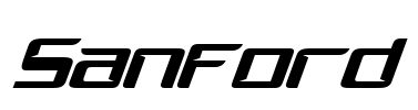 Sanford Font Image