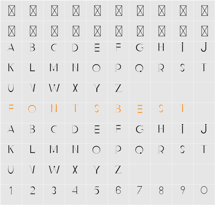 Malito Fashion Character Map