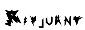 Ripjuant Font Image