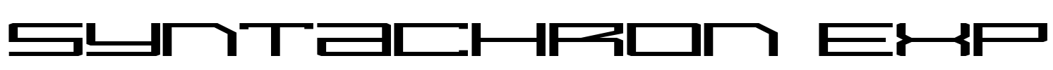 Syntachron Exp