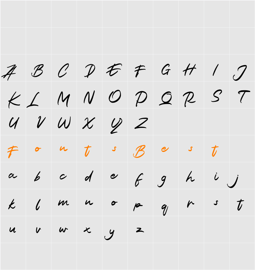 Alantis FREE Character Map
