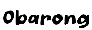Obarong Font Image