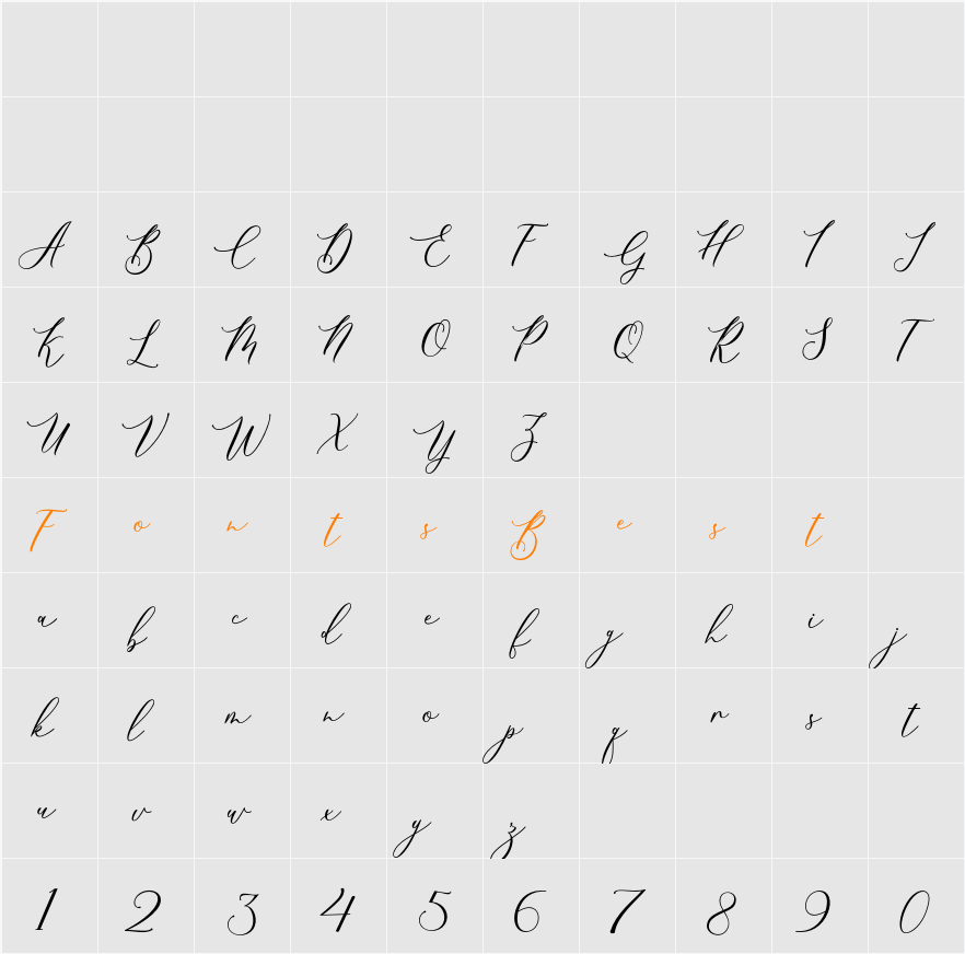 Hemilia Character Map