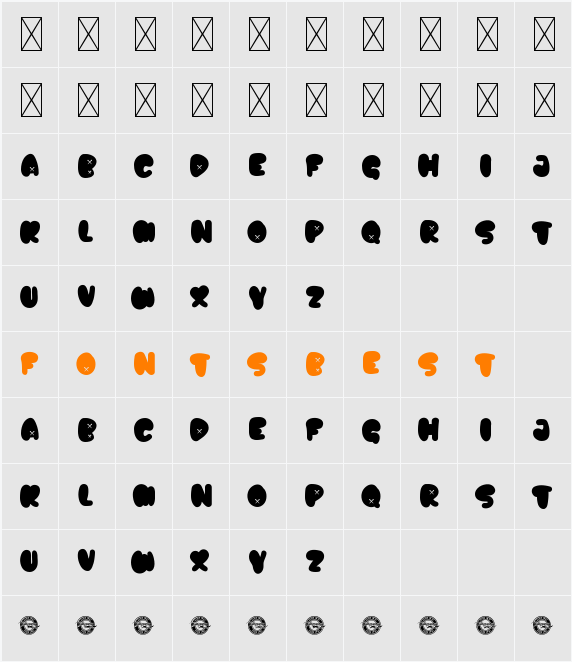 Smoke Bomb Demo Character Map