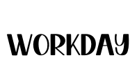 Workday Font Image