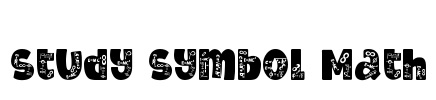 Study Symbol Math Font Image