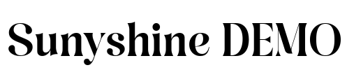 Sunyshine DEMO Font Image