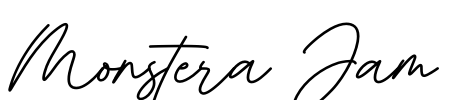 Monstera Jam Font Image