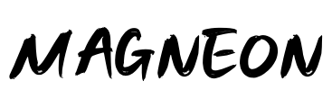 MAGNEON Font Image