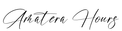 Amatera Hours Font Image