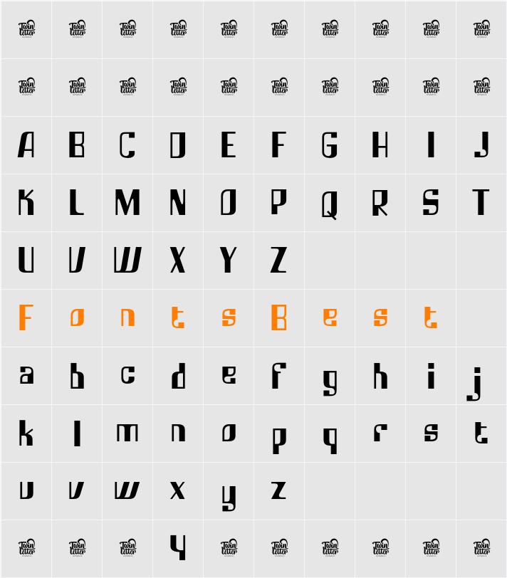 VAKULTA Trial Character Map
