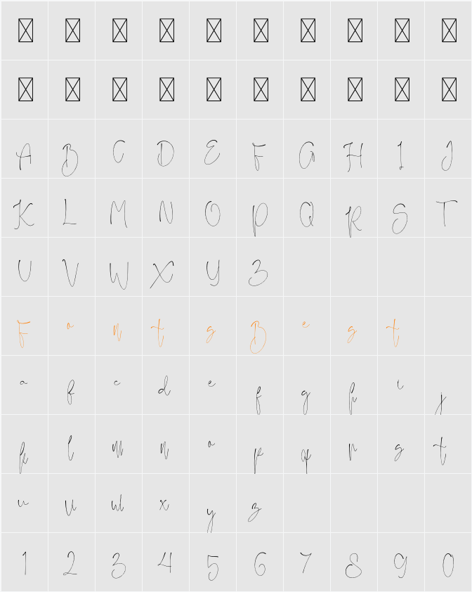 JellivaPatricia Demo Character Map