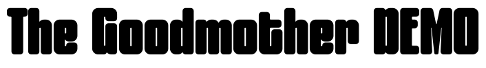 The Goodmother DEMO Font Image