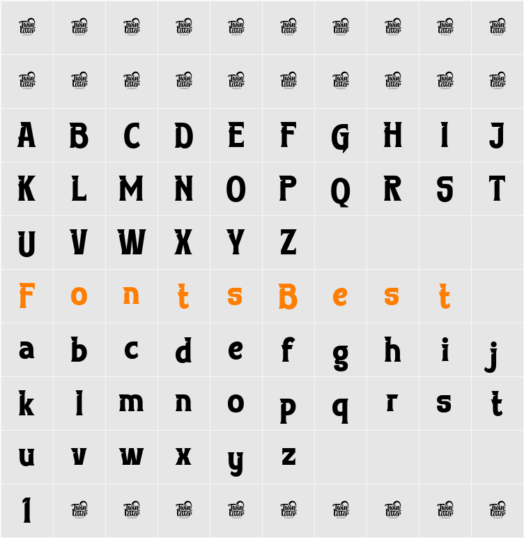 TUIVEN Trial Character Map