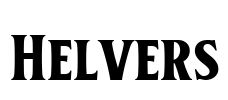 Helvers Font Image