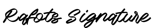 Rafots Signature