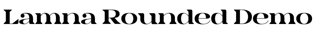 Lamna Rounded Demo Font Image