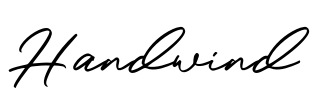 Handwind Font Image