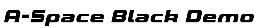 A-Space Black Demo