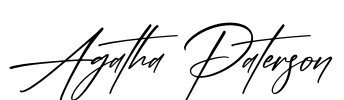 Agatha Paterson Font Image