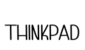 Thinkpad Font Image