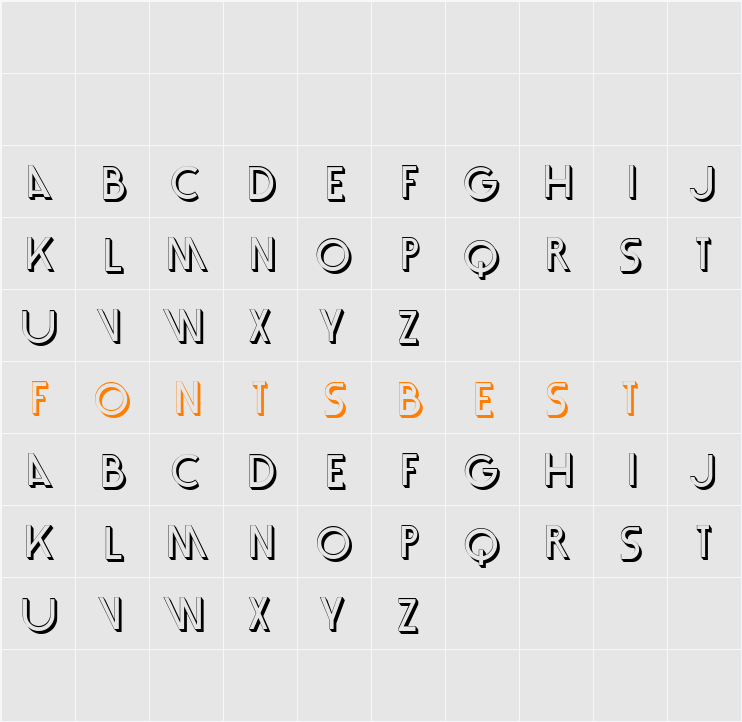 Vault Character Map