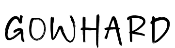 Gowhard Font Image