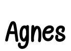 Agnes Font Image