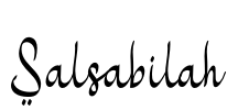 Salsabilah Font Image