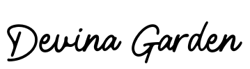 Devina Garden Font Image