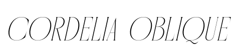 Cordelia Oblique