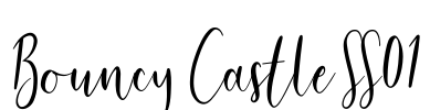 Bouncy Castle SS01 Font Image