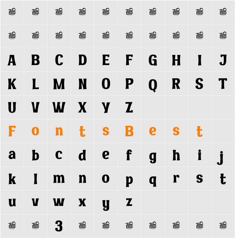 MAKOSItrial Character Map