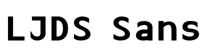 LJDS Sans Font Image