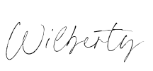 Wilberty Font Image