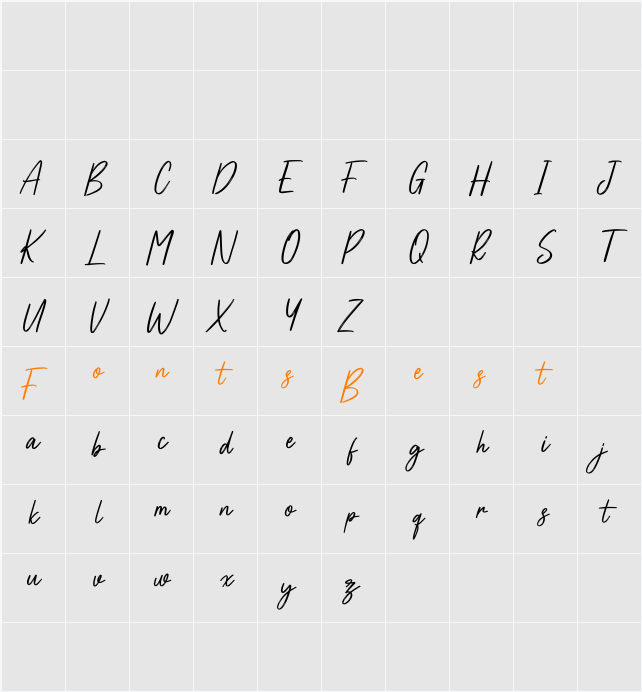 Affinities Free Character Map