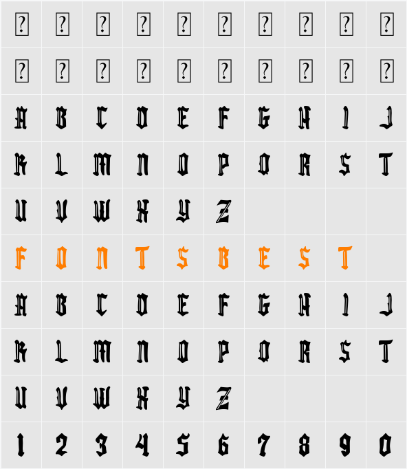 The Lord of Steel Character Map