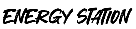 Energy Station Font Image