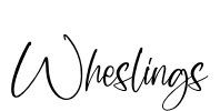 Wheslings Font Image