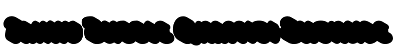 Fanky Bubble Graffiti Extrude Font Image