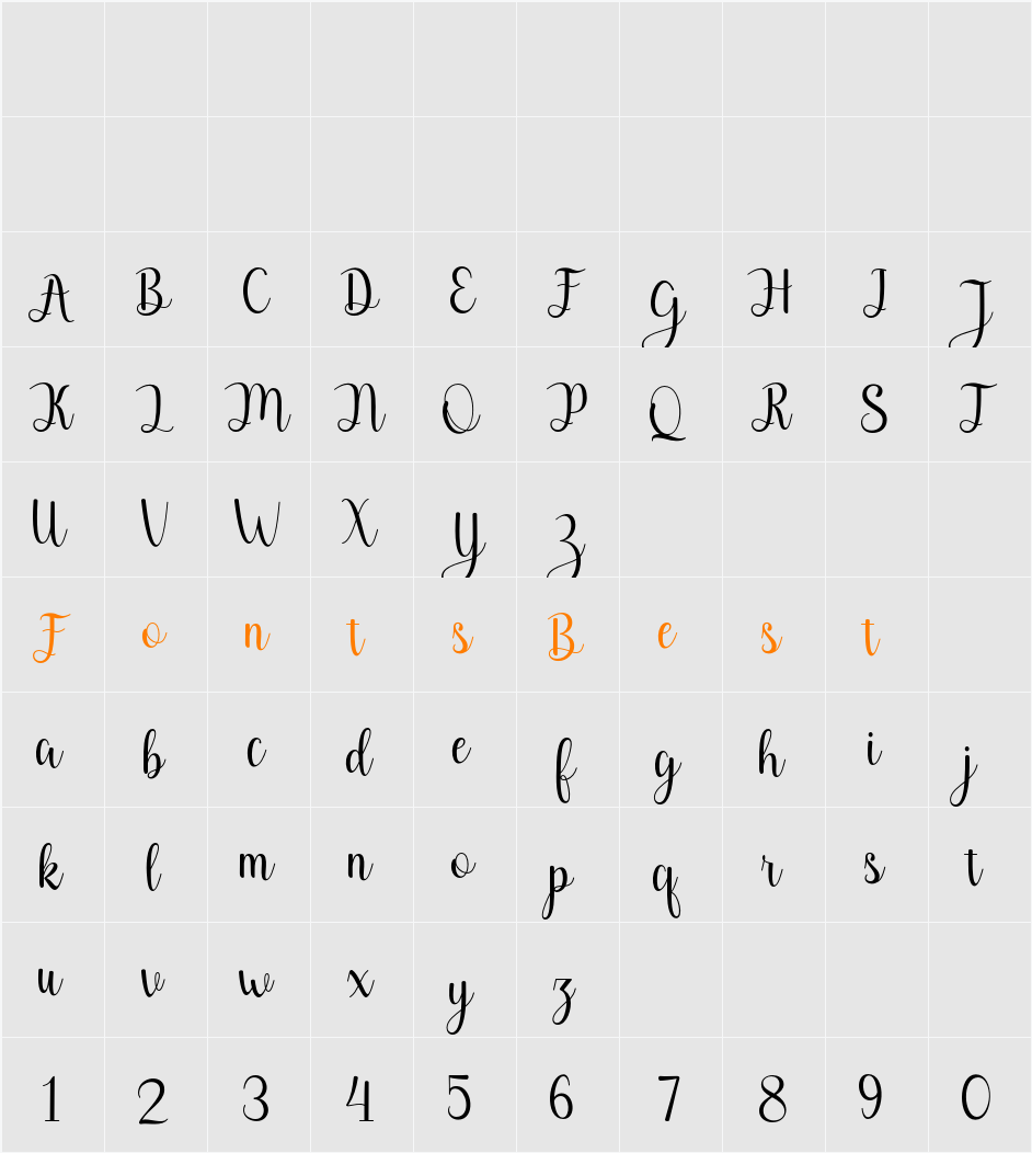 Dhellia Character Map