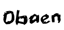 Obaen Font Image