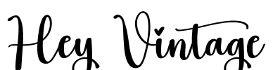 Hey Vintage Font Image