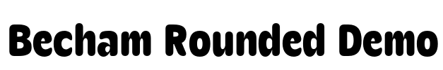Becham Rounded Demo