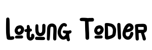 Lotung Todler Font Image
