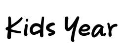 Kids Year Font Image
