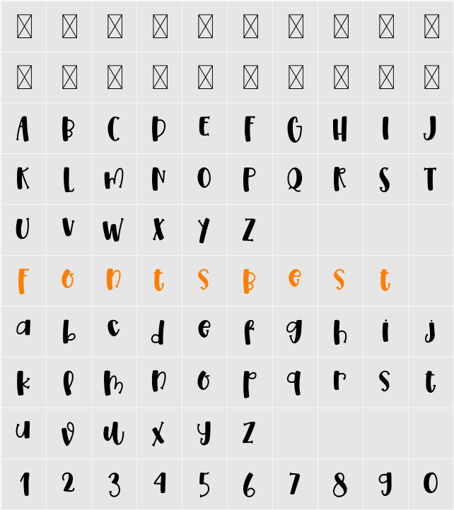 Pumpkin Syrup Solid Character Map