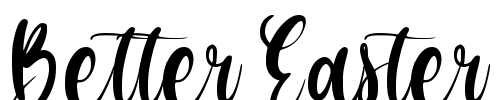 Better Easter Font Image