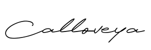 Calloveya Font Image