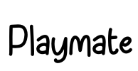 Playmate Font Image